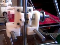 LM8UU bearing mounts for Aleph Objects (AO) X Idler  by fmotta