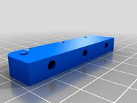 Hold down for glass build plate on UP! by DrewPetitclerc