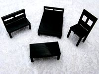 Parametric Chair and Table by pmoews