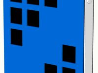 Squares iPhone 4/4s Case by GromfrogRyan