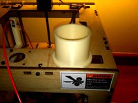 Vertical Spool Holder with optional Bearing Filament Guide by joechung