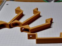 parametric Bracket/Handle by dwzimmerli