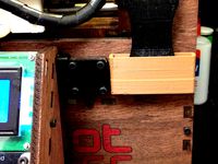 Stick-On Scraper Holder by LouFlemal