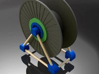 MakerBot spool spacer adapter by DrewPetitclerc