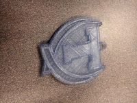 Tufts 'T' Keychain by cliffbar