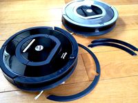 Roomba 700 bumper add-on by Cyberhuis