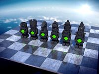 Bot Chess Set Black #Chess by soloist