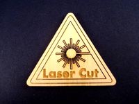 Laser Cut Skill Badge by msraynsford