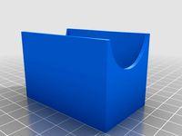 Sugar / Raw Sugar Packet Holder (parametric!) by MakerBlock