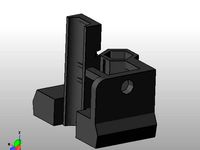 Aligned Prusa X-Idler (LM8UU) by Pawl