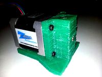 Simple one piece Extruder (Mendel/prusa) by TheRadek