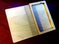 iPhone 4 folding book case. by Groover