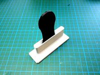 Scraper Stand with lead inlay by Helmi74