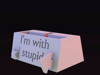 i'M with Stuipd by cymon