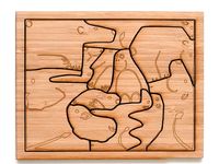 Nested Animals puzzle by Yana