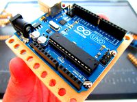 Arduino mounting plate for Bitbeam (LEGO Technic compatible) by hugs