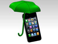 Apple Umbrella by ID_Johnathan