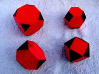 Two Color Archimedean Solids - 1 by pmoews