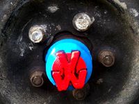 VW rear hubcap by glen
