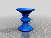 Eames Walnut Stool B by TeamTeamUSA