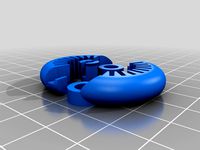 Round Hair Clip by wjl