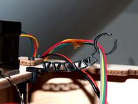 Flexible Cable Clip for Makerbot by Queued