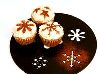 Cupcake Stencil by Jayefuu