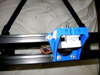 Lower Z motor mount for MendelMax by Simonious