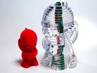 Laser sliced cute Cthulhu by hudson