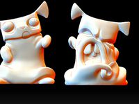 Pug Monster Pet by redbeard