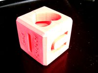 I Heart U Shadow Cube by joechung