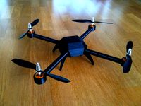 PL1Q Vampire, the 3d printable quadcopter by swepet