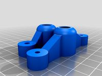 Bowden cable push-fit connectors for Techzone Huxley by DeuxVis