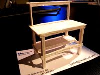 Printable Mini Work Bench by beardface