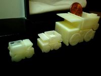 Tiny Toy Dump Truck by toybuilder