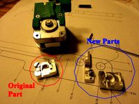 UP! extruder modification 2, pressure arm by DrewPetitclerc