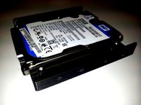 2.5 inch SSD to 3.5 inch Hard Drive Bay Adaptor by owen
