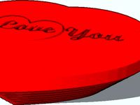 Heart Box With Lid (for Valentine's Day!) by QuantumConcepts