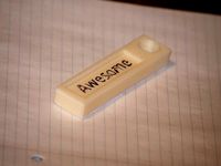 Awesome Keychain by Thaed