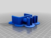 Cable Clip, Probe Holder and Stand for Craftsman Multimeter by SparkySD