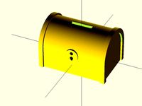 Parametric Treasure Chest Piggybank by bryanduxbury