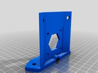 MendelMax Mods for 10mm linear rods. by kludgineer