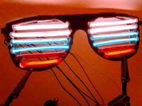 Electroluminescent Bar Glasses by txrx