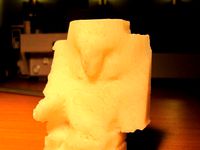 First Kinect shot printed to a solid by raumfahrtagentur