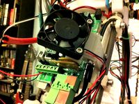 40mm Fan Mount for Arduino Mendel Mount by MakerCubed