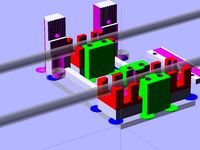 Orca 0.2 linear bearing lm8uu x-carriage by Tunako