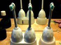 Additional Tooth Brush Mount for Phillips Sonicare by fightling