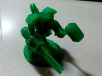 Titan Mech (Wargaming Mini) by Zarquon
