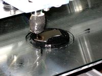 Refrigerator Magnet from hard drive magnets by Simonious