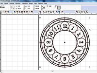 Clockface for laser engraver or cnc plasma by metzindistries